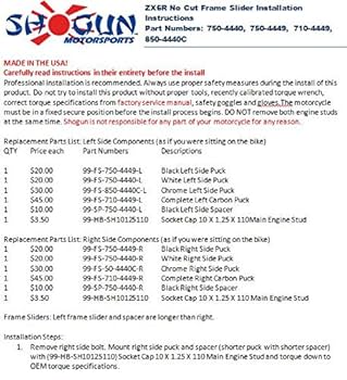 2013-2018 Kawasaki ZX6R ZX6RR ZX636 Black Complete No Cut