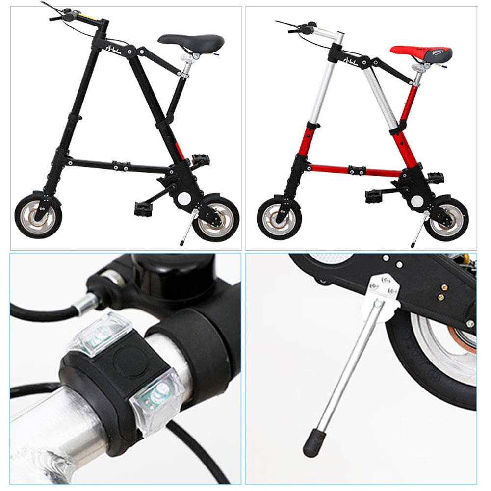 klapprad auto mini NANANA Klappräder Mountainbike 10zoll, Kleines Tragbares City Kompakt Fahrrad Erwachsene Weiblich Klapprad Student für Erwachsene engwe20 Fahrrad-Parken Size:L (59)