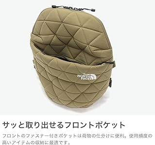 Amazon | [ザノースフェイス] Geoface Mini Pack クラシックカーキ