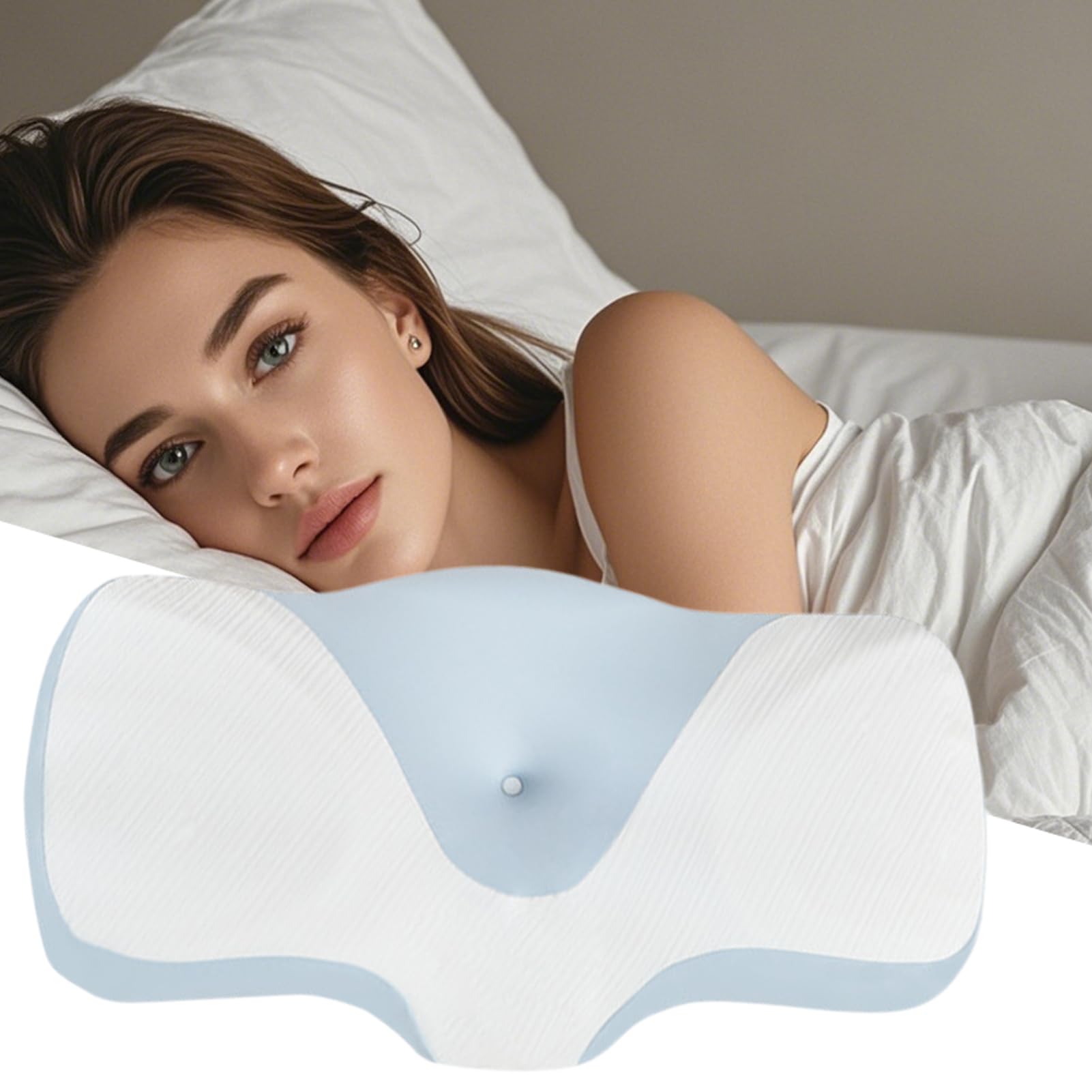 Poduszka Ergonomiczna Do Szyi Poduszka Do Spania Z Pamięciową Pianką