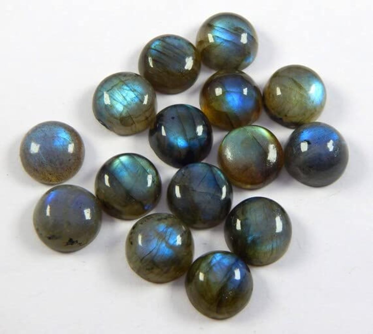Loose gemstone round shape résolvant vos problèmes de calibrage pour sertissage 14mm