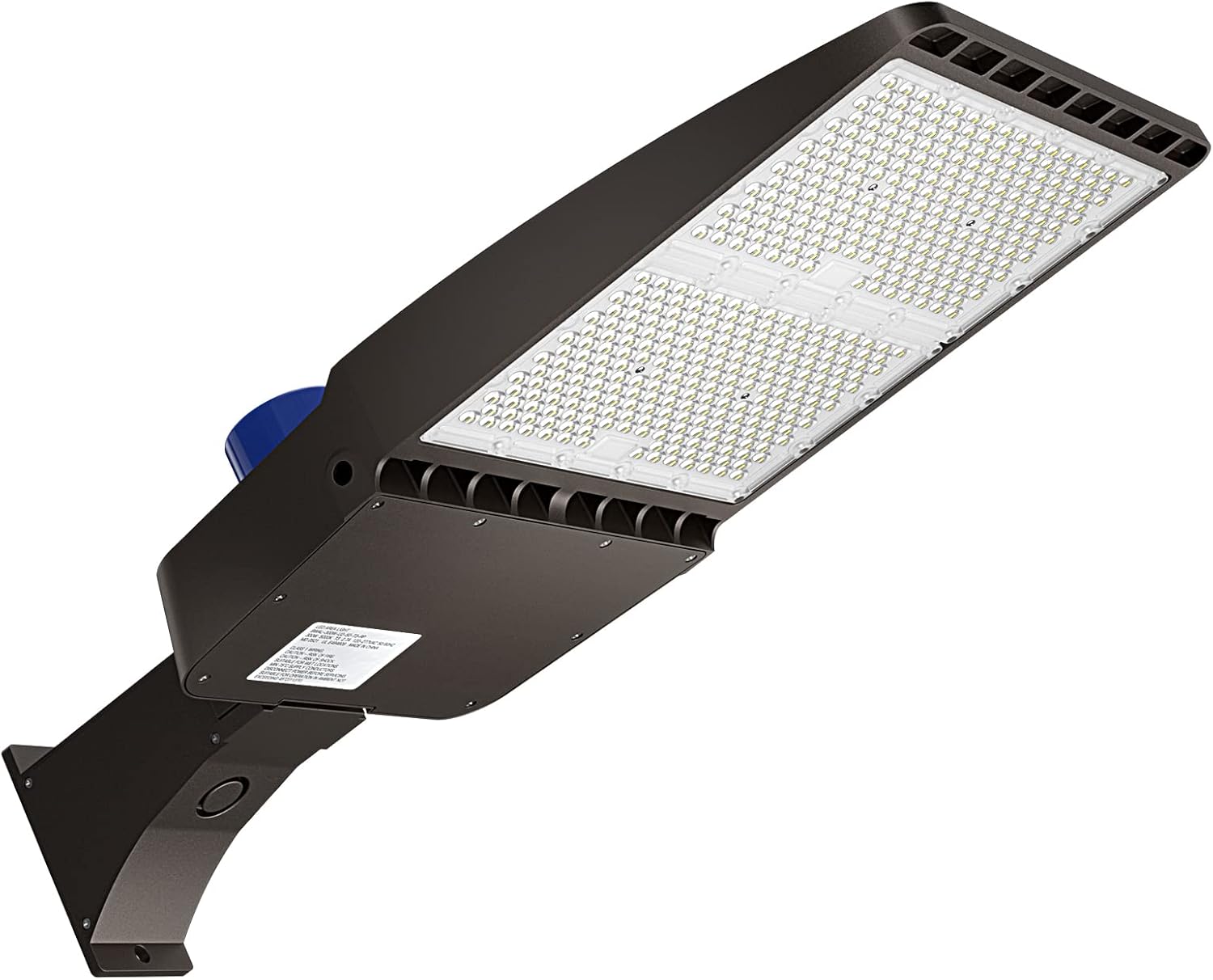 Amico 300W LED Parking Lot Light, 39000LM 5000K LED Shoebox Lights with Dusk to Dawn Photocell, Waterproof Commercial Area Lighting, UL/DLC/FCC Certified Outdoor LED Street Lights, Arm Mount