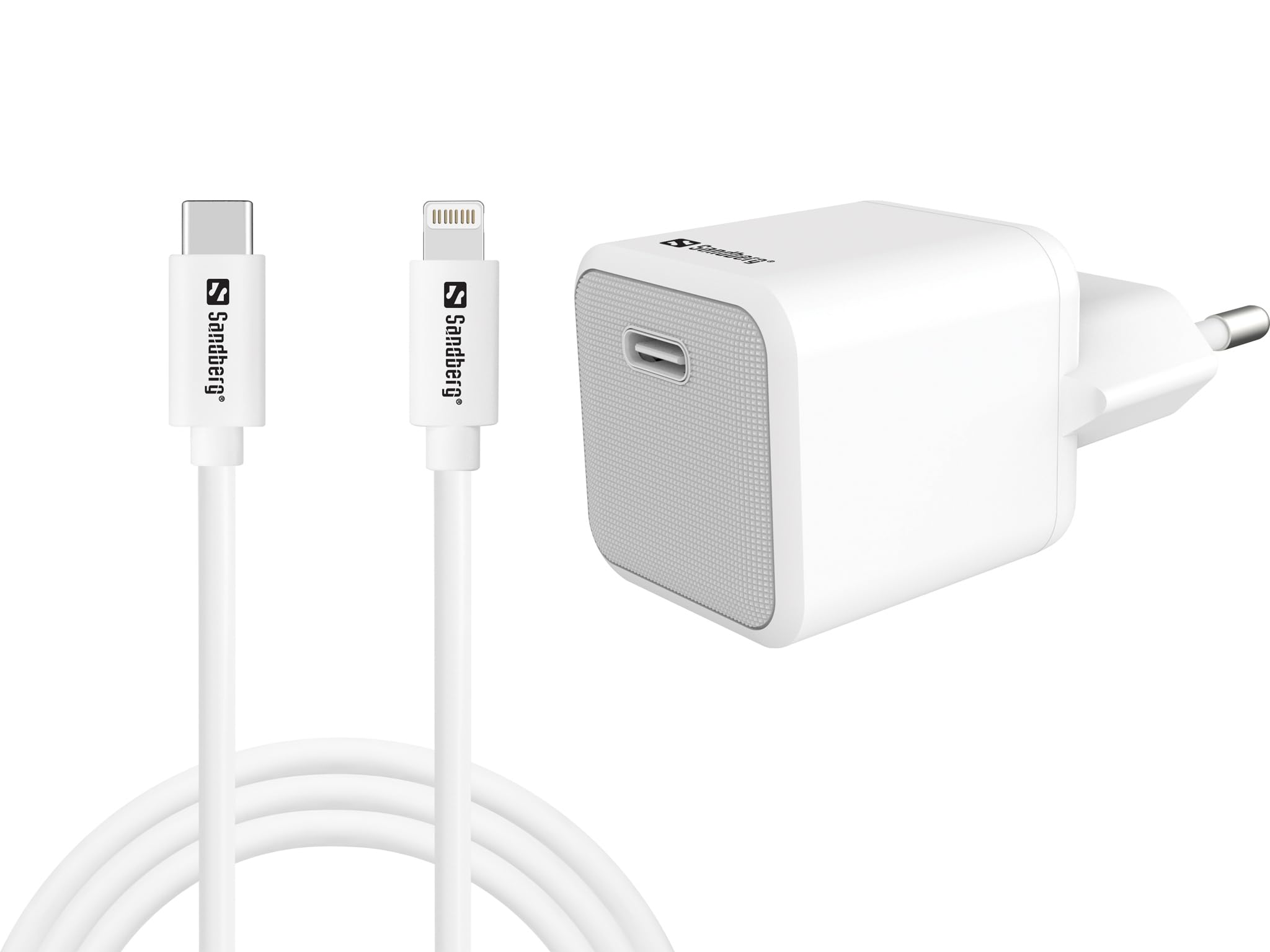 Chargeur USB-C 20W avec câble Lightning 1M pour iPhone et iPad - 6
