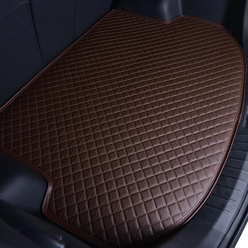 Image of Continental AUTO Boot Compatible with Mahindra XEV 9e Luxurious Custom Fitted Car Trunk /Boot /Dicky Mats - Coffee