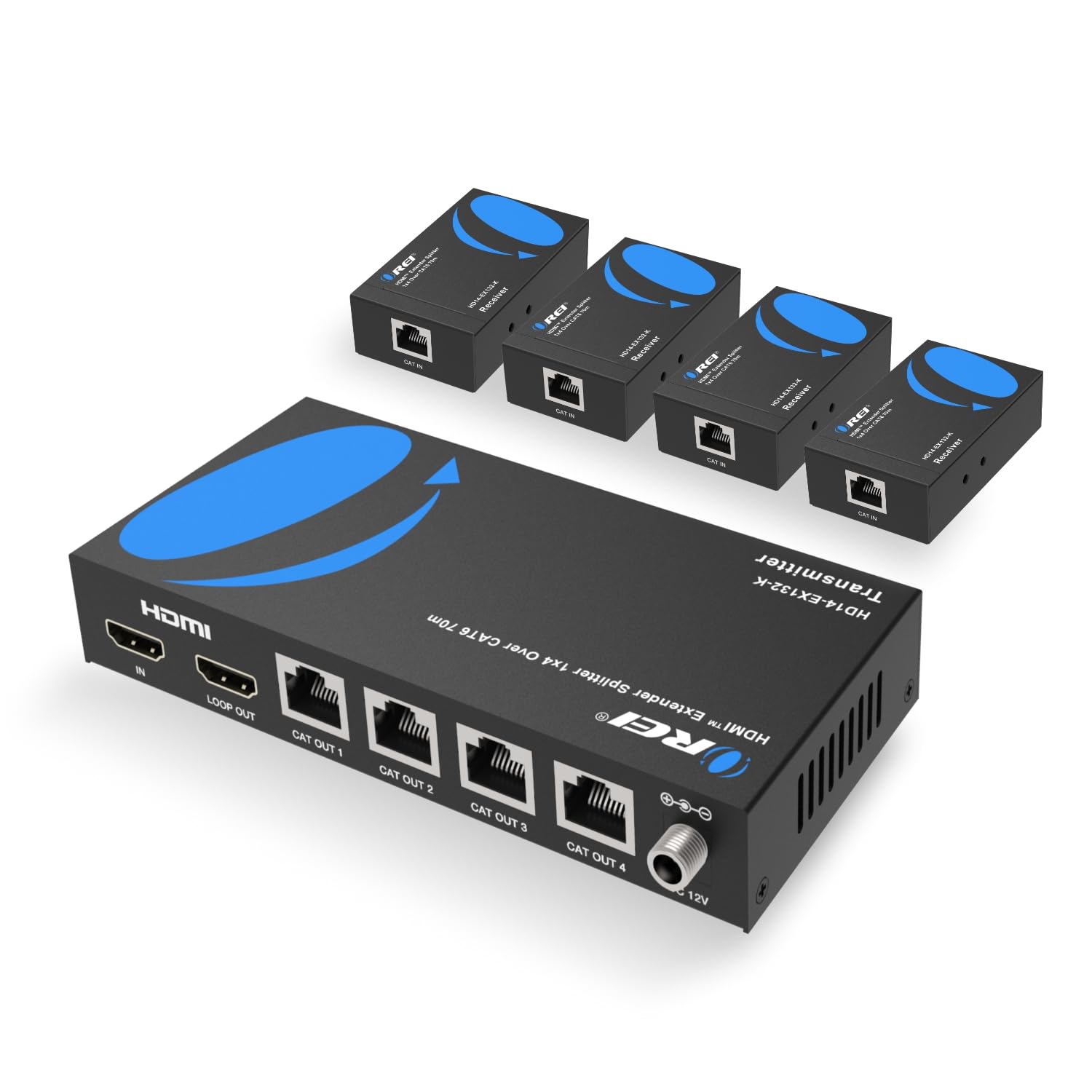 Amazon.com: OREI 1080p 1×4 HDMI™ Extender Splitter (Loop) – HDCP