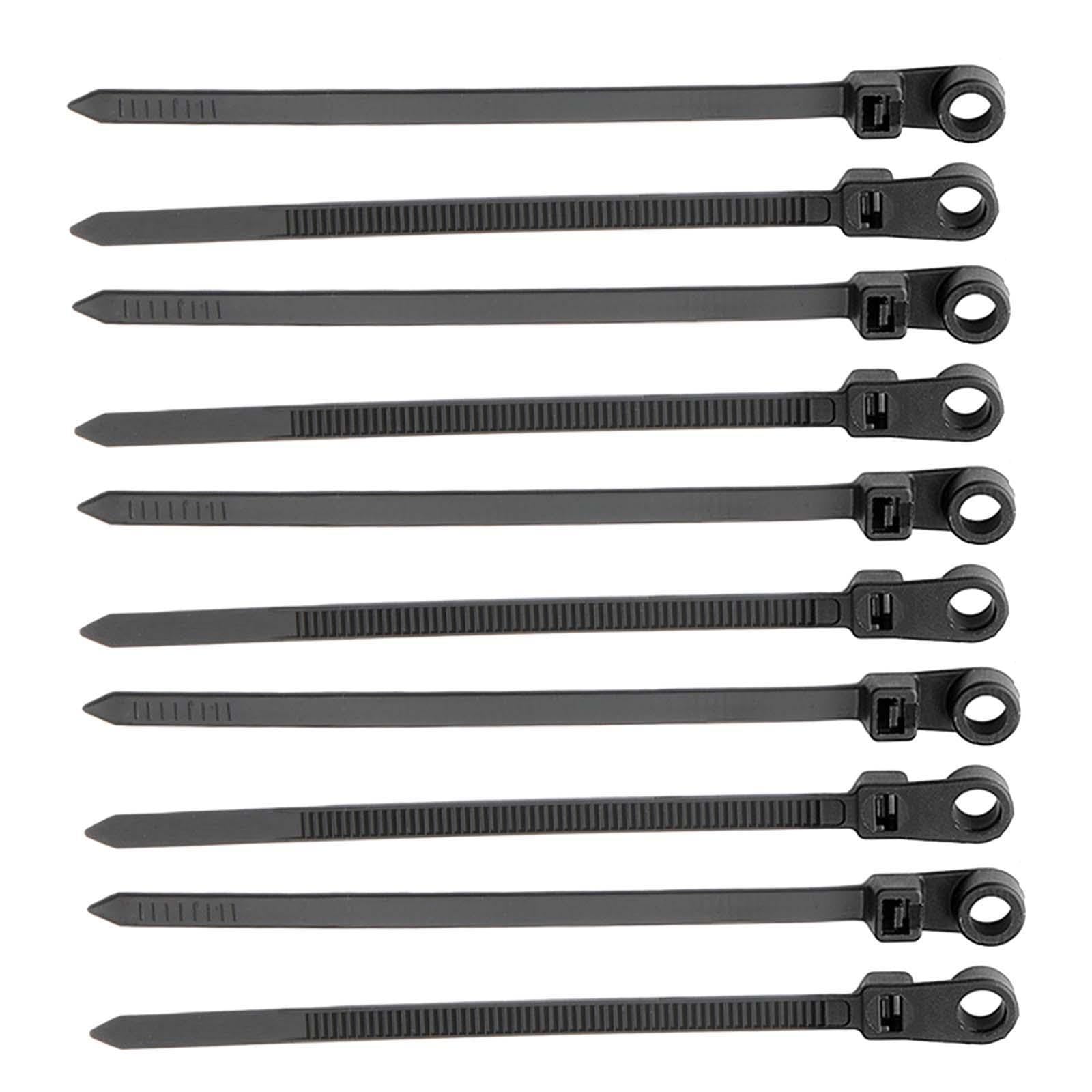AUYXSSZ Cable Zips Wire Tie Wraps User Friendly Efficient Solution Both Indoor and Outdoor Applications Optimizing Management Zip Tie with Screw Hole Self