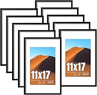 Vista 15 de LaVie Home Juego de 10 portarretratos dorados de 4 x 6 pulgadas, para fotos de 4 x 6 pulgadas, collage de marcos de fotos para galería de pared