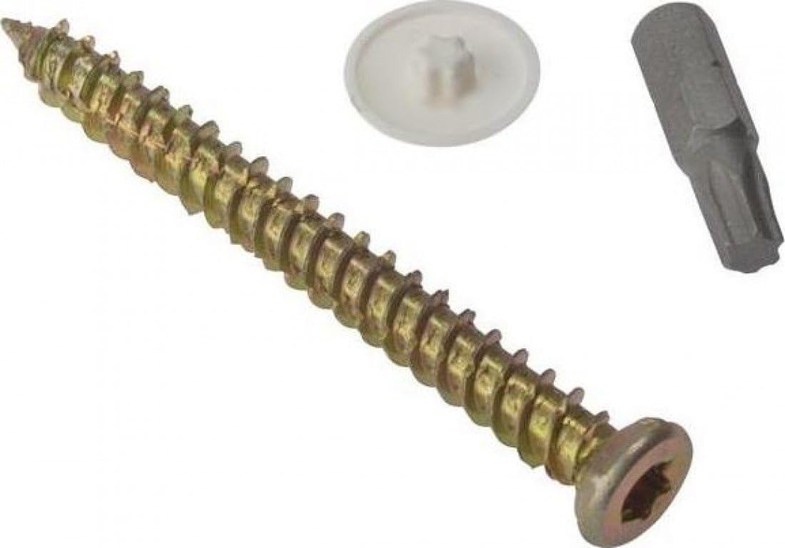 CFS82B Torx Head Concrete Frame Screw Zinc