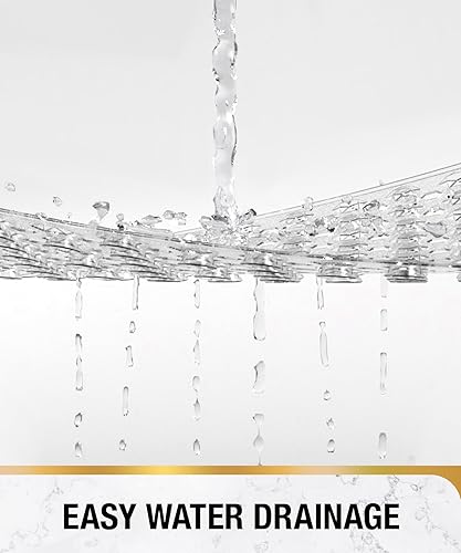 Miniatura 4 de HITSLAM Alfombra antideslizante para bañera, 35 x 16 pulgadas de largo, lavable a máquina, con ventosas y orificios de drenaje, fácil de limpiar,