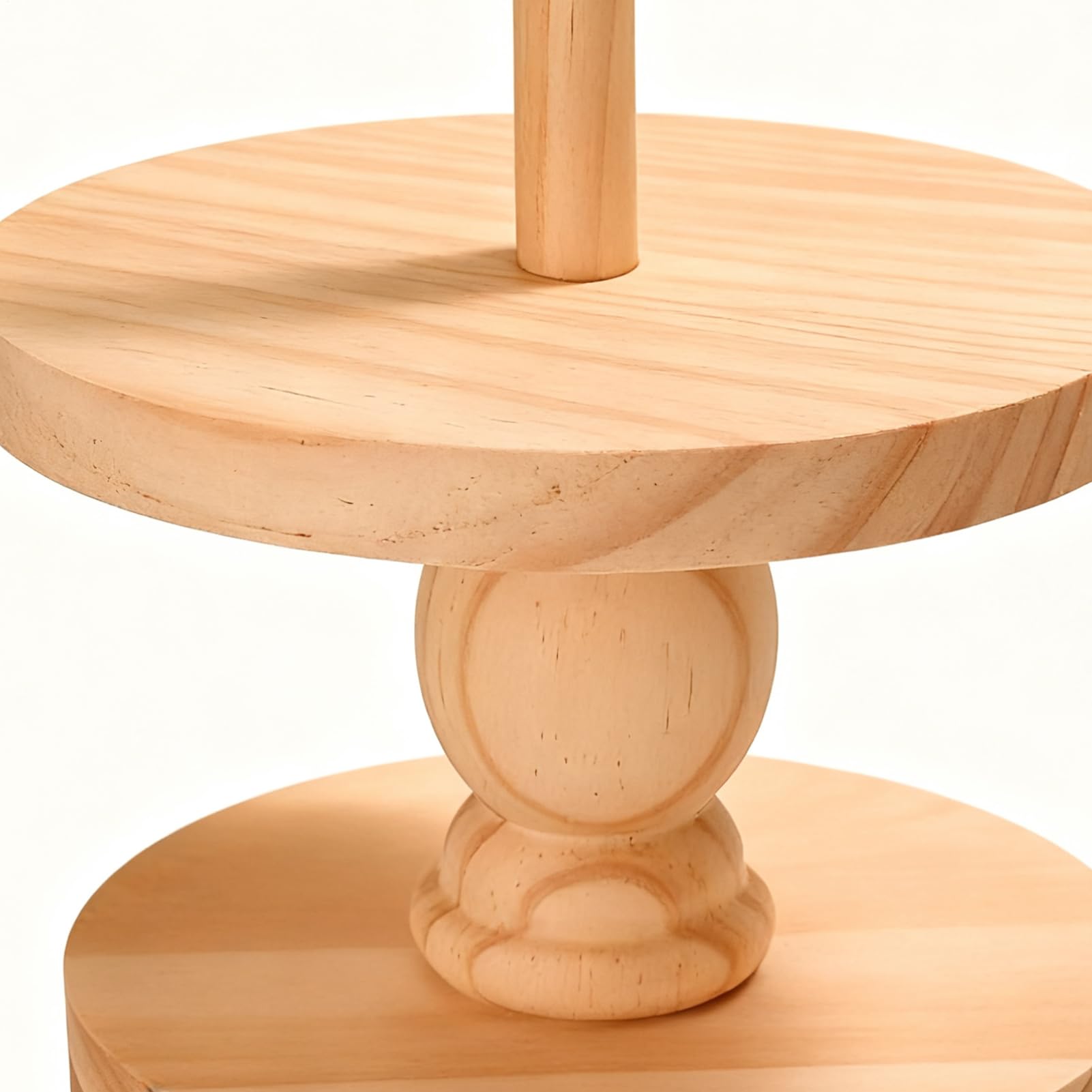 Torre De 4 Piezas Expositor | Soporte Para Bagels Para Servir En Para Postres Comidas Bodas Cumpleaños Navidad Mesa Servicio Buffet Hogar