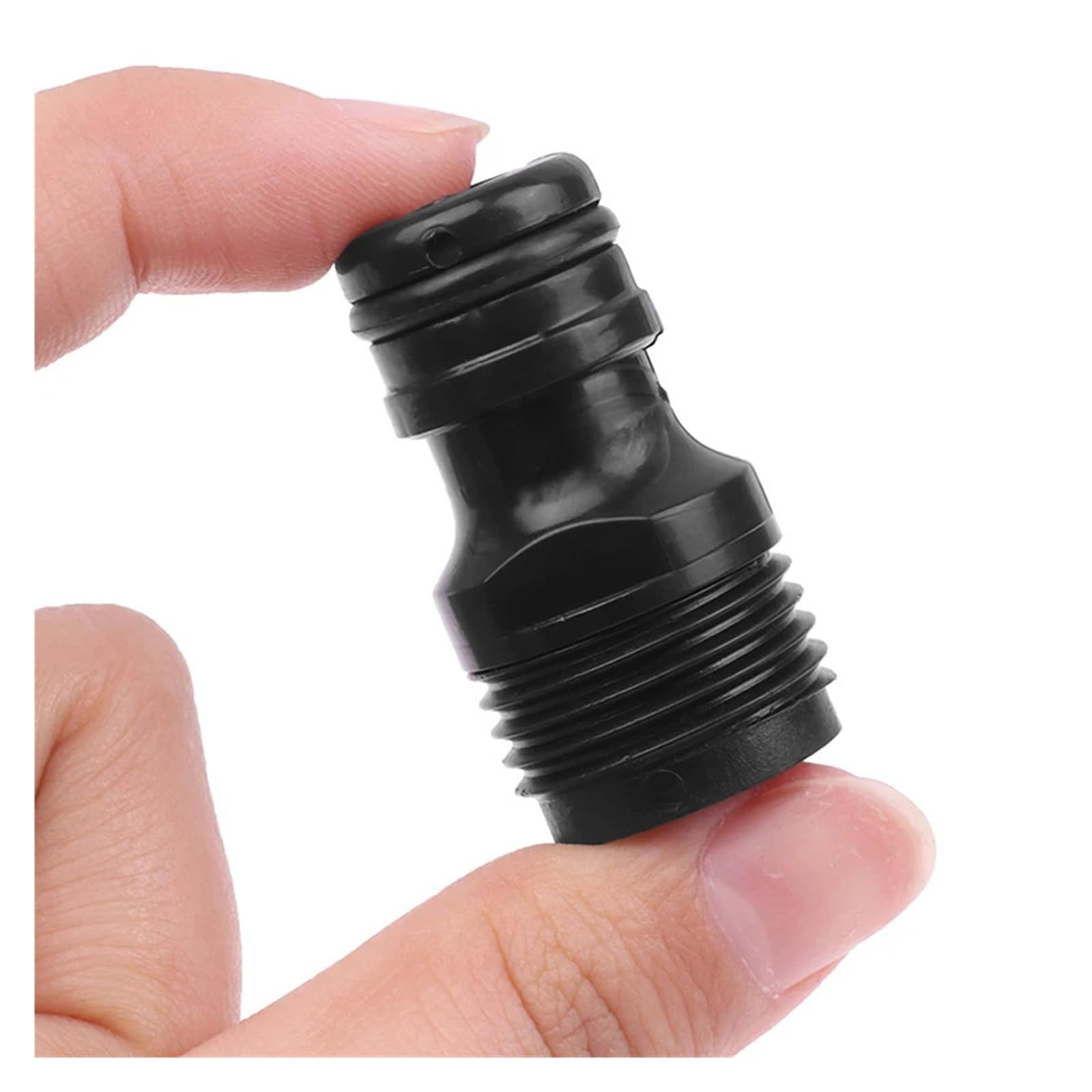 Adattatore per rubinetto filettato da 1/2" per tubo da giardino, raccordo rapido per sistema di irrigazione, set da 2 pezzi, durevole e facile da installare