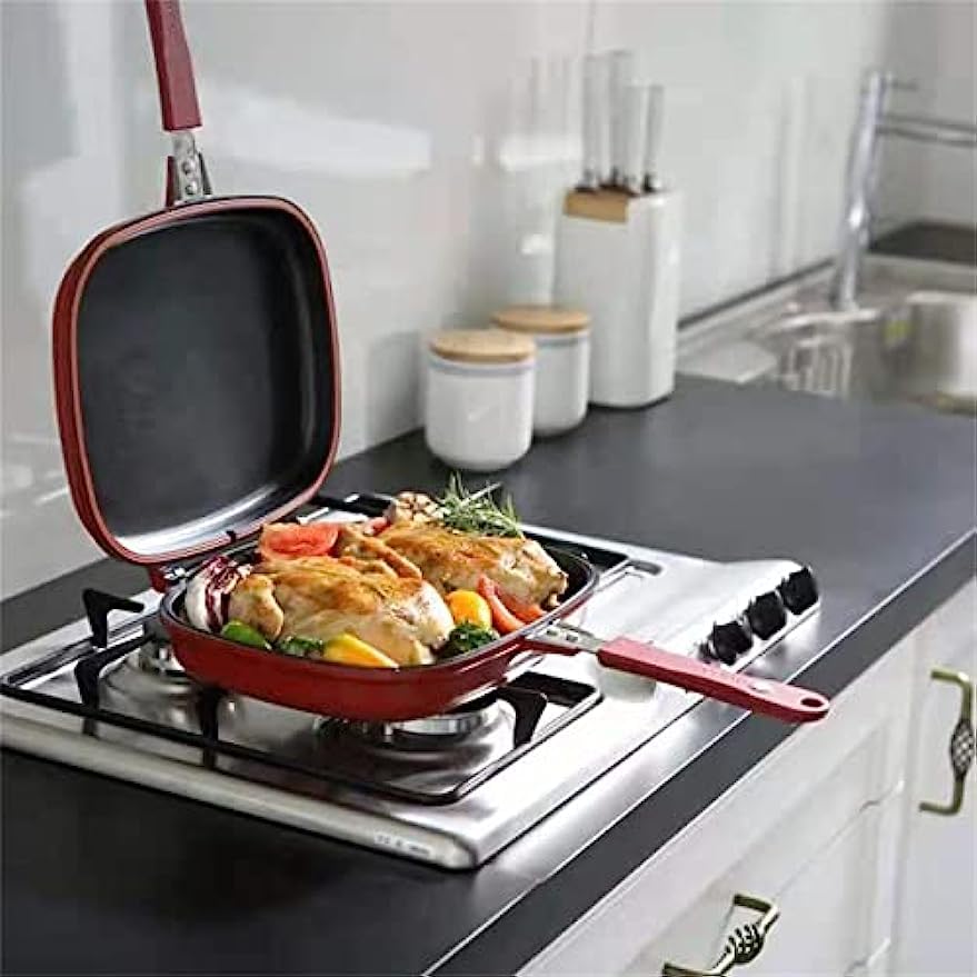 Amazon｜両面焼きグリルパン IH対応 両面フライパン ホットクッカー