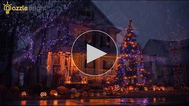 Amazon.com: Dazzle Bright Halloween String Lights, 66FT 200