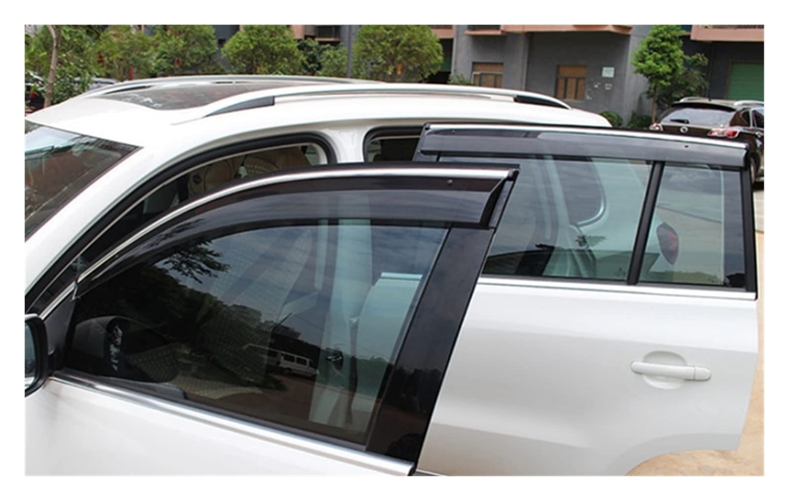 Déflecteurs fenêtre voiture pour Mercedes-Benz ML - GLE (W166) | 2011-2019