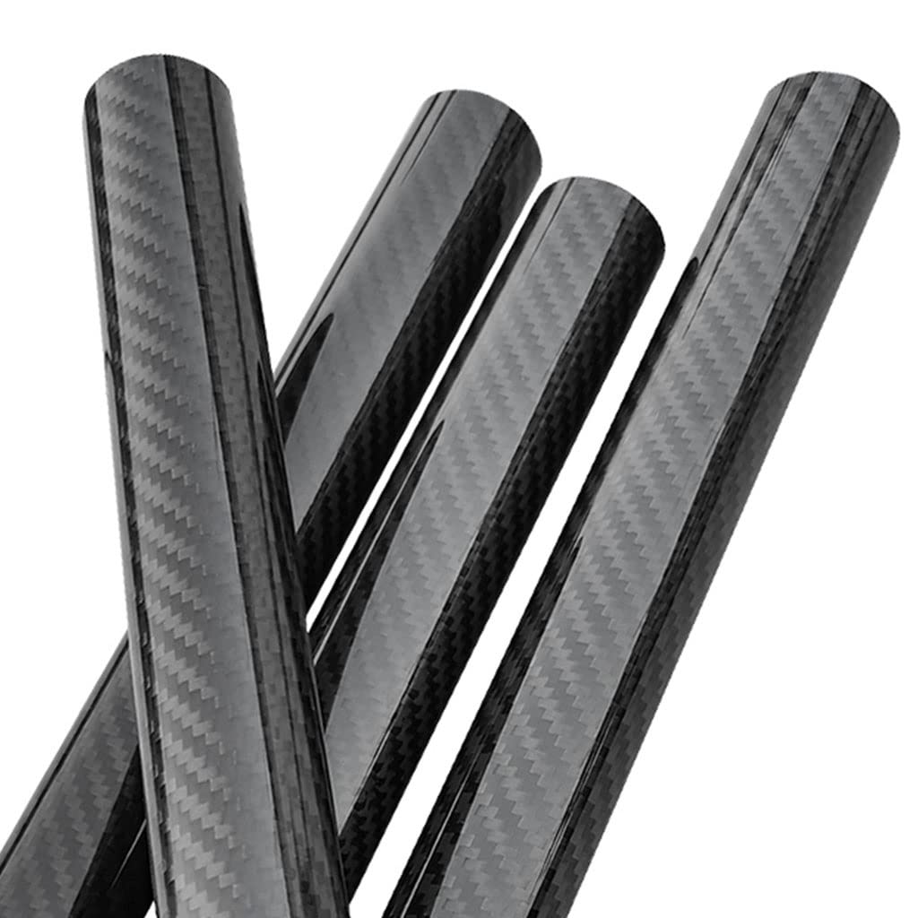 Tubo In Fibra Di Carbonio OD4mm 5mm 6mm 7mm 8mm 9mm 10mm, 1 Pezzo Lunghezza 500mm Twill Liscio Lucido Opaco Accessori For Droni Taglio CNC(Plain Matte,10x8x500mm)