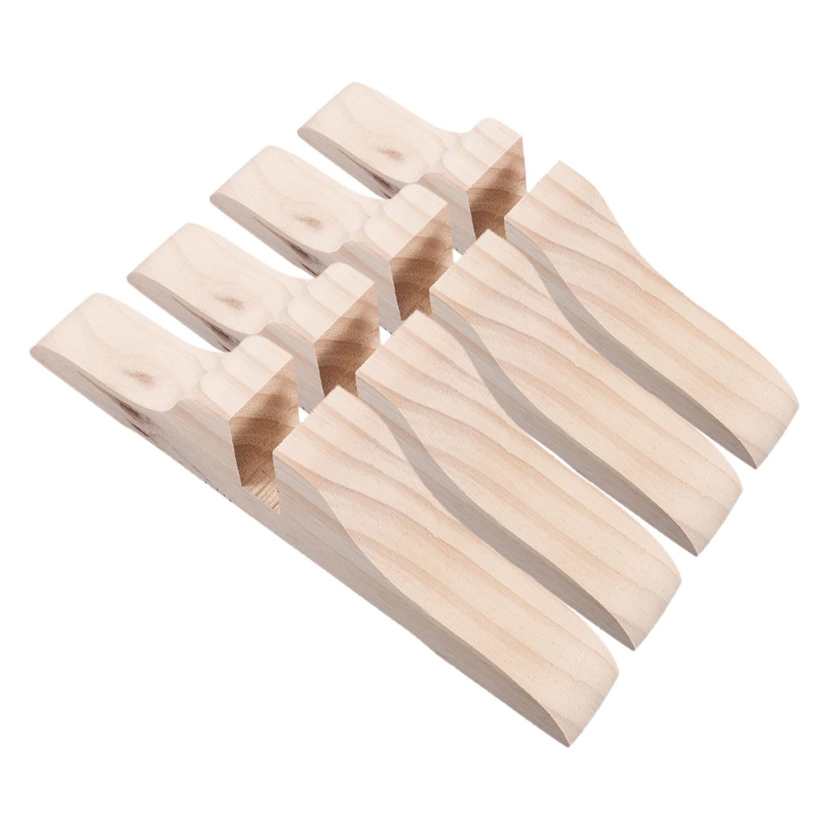 Supports de séparation de pièce en bois pour créer un coin bureau à la maison