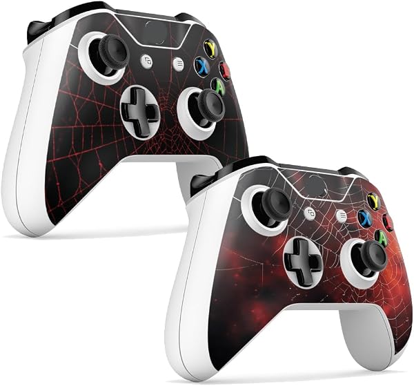 Adhesivo para consola Xbox One S Spider + 2 fundas para mando de Xbox One S y Kinect - 5