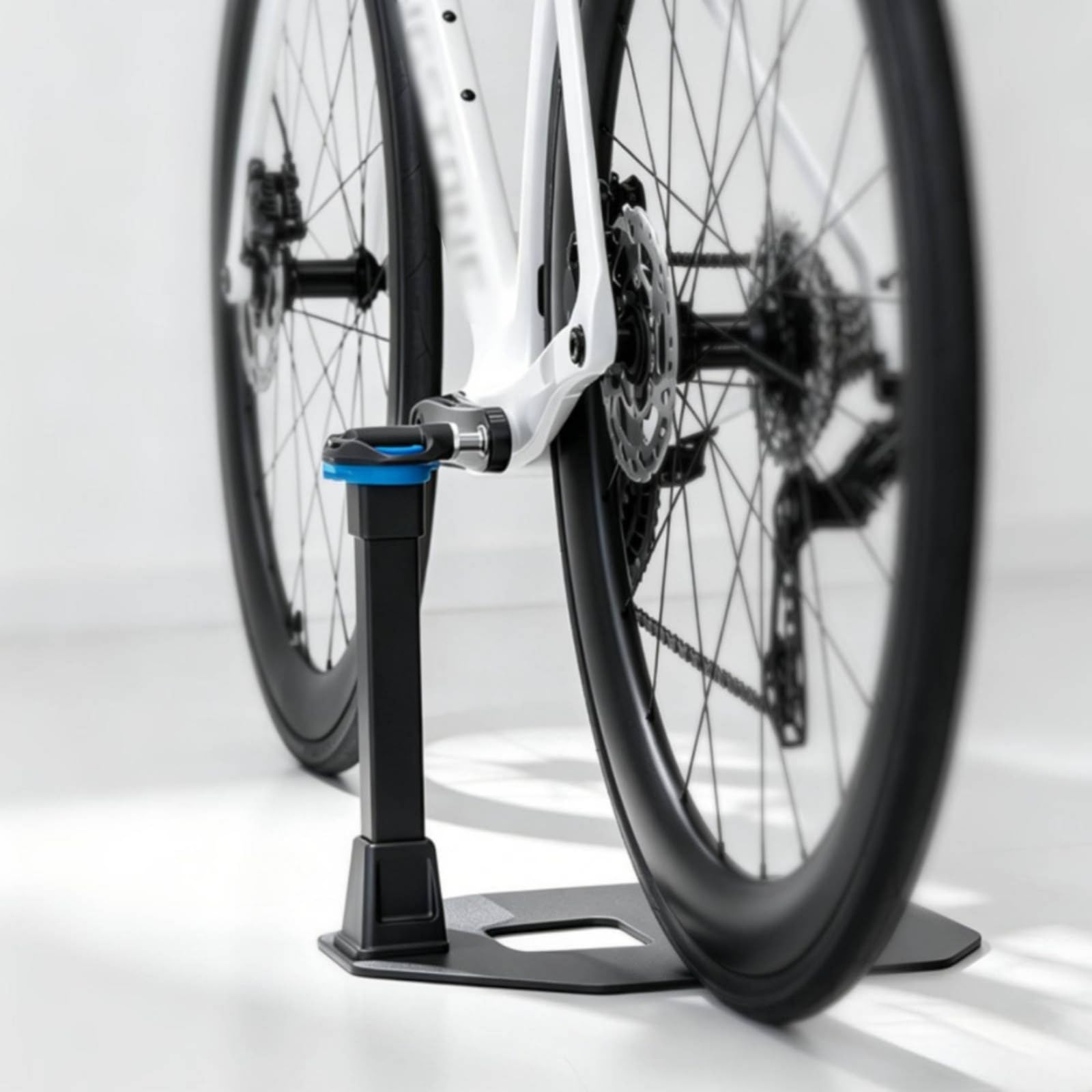 kowaku Portabici da Pavimento Cavalletto Compatto Supporto per Ciclisti, Garage