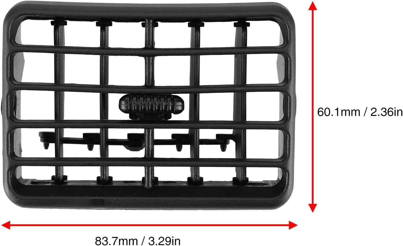2PCS Dashboard A/C Air Heater Dash Bezel Vents for Toyota 4Runner 1996-2002, for Toyota Tacoma 1996 1997 1998 1999 2000 2001 2002 Replace 55063-35030 55063-35010 Dashboard Fresh Air Grille