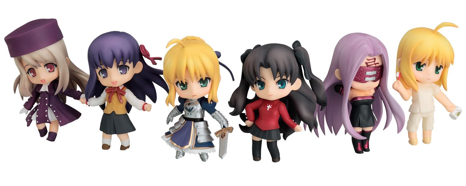 Amazon.co.jp: ねんどろいどぷち Fate/stay night (PVC&ABS塗装済み 