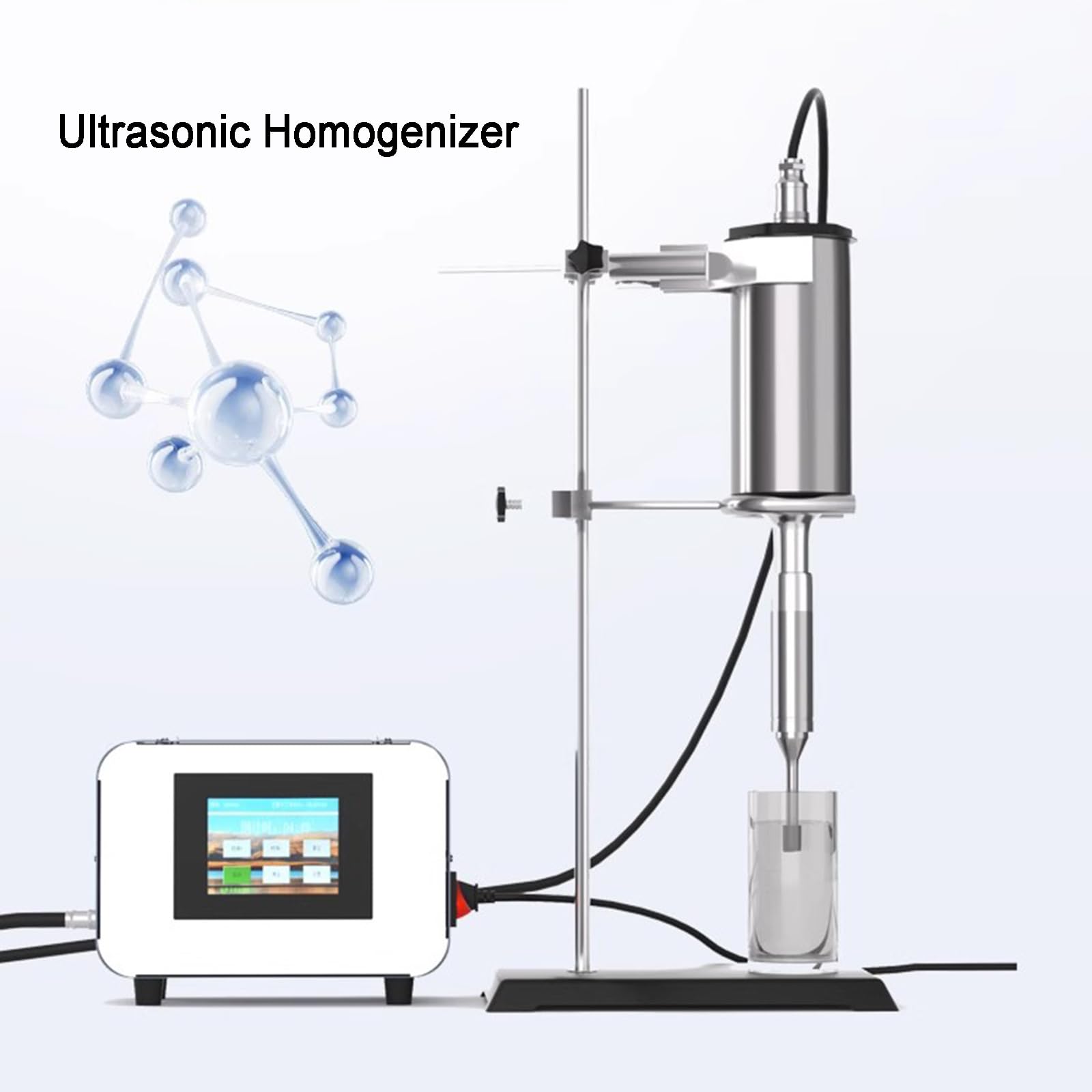 Ultraschall-Homogenisator mit Titansonde für Laborprobenverarbeitung