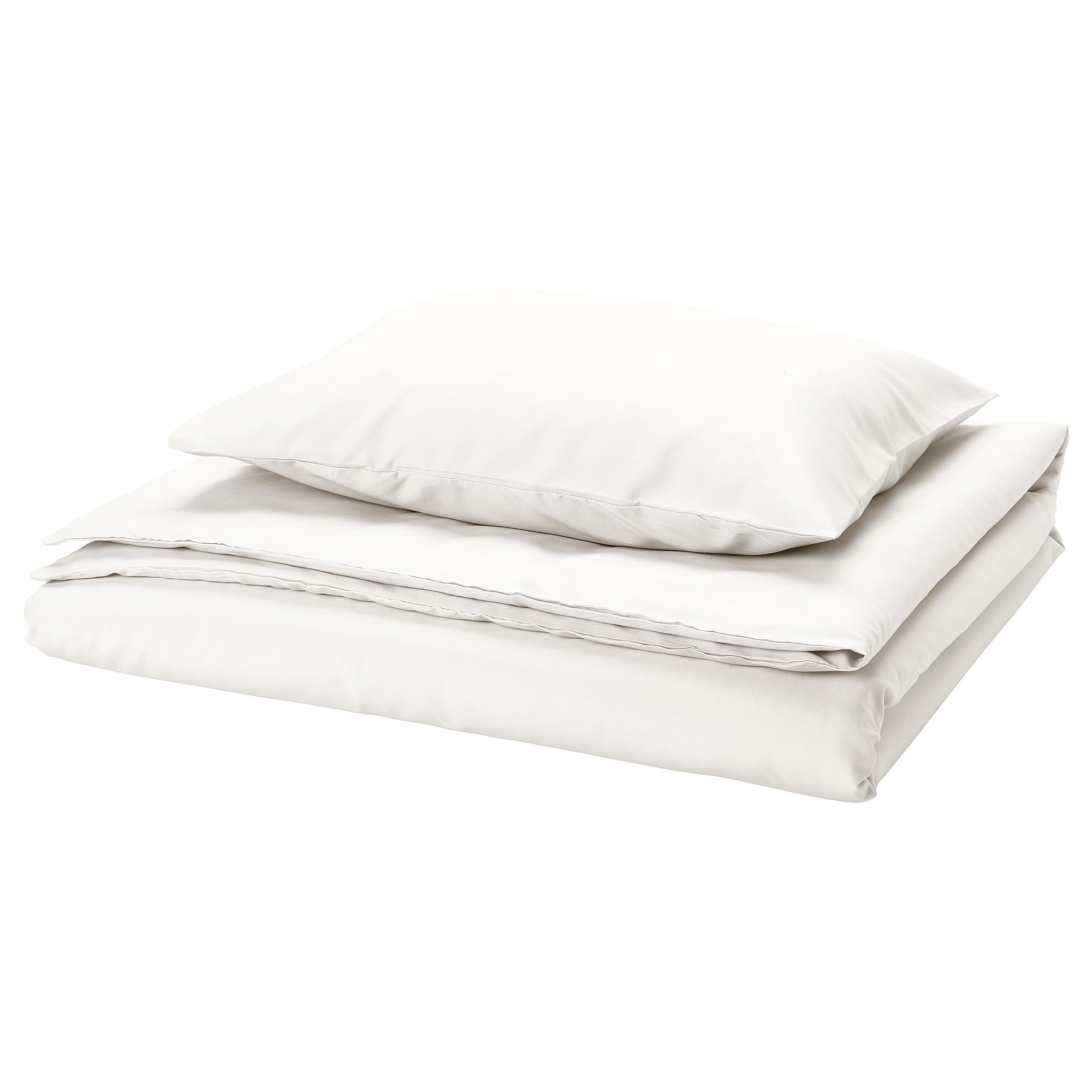 PILTANDVINGE Housse de couette haut de gamme blanche textile de lit durable 150x200