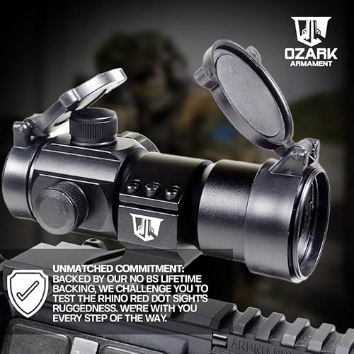 Ozark Armament FBA_RRDS Rhino Red Dot Sight For Rifle - Shotgun Scope thumb #5