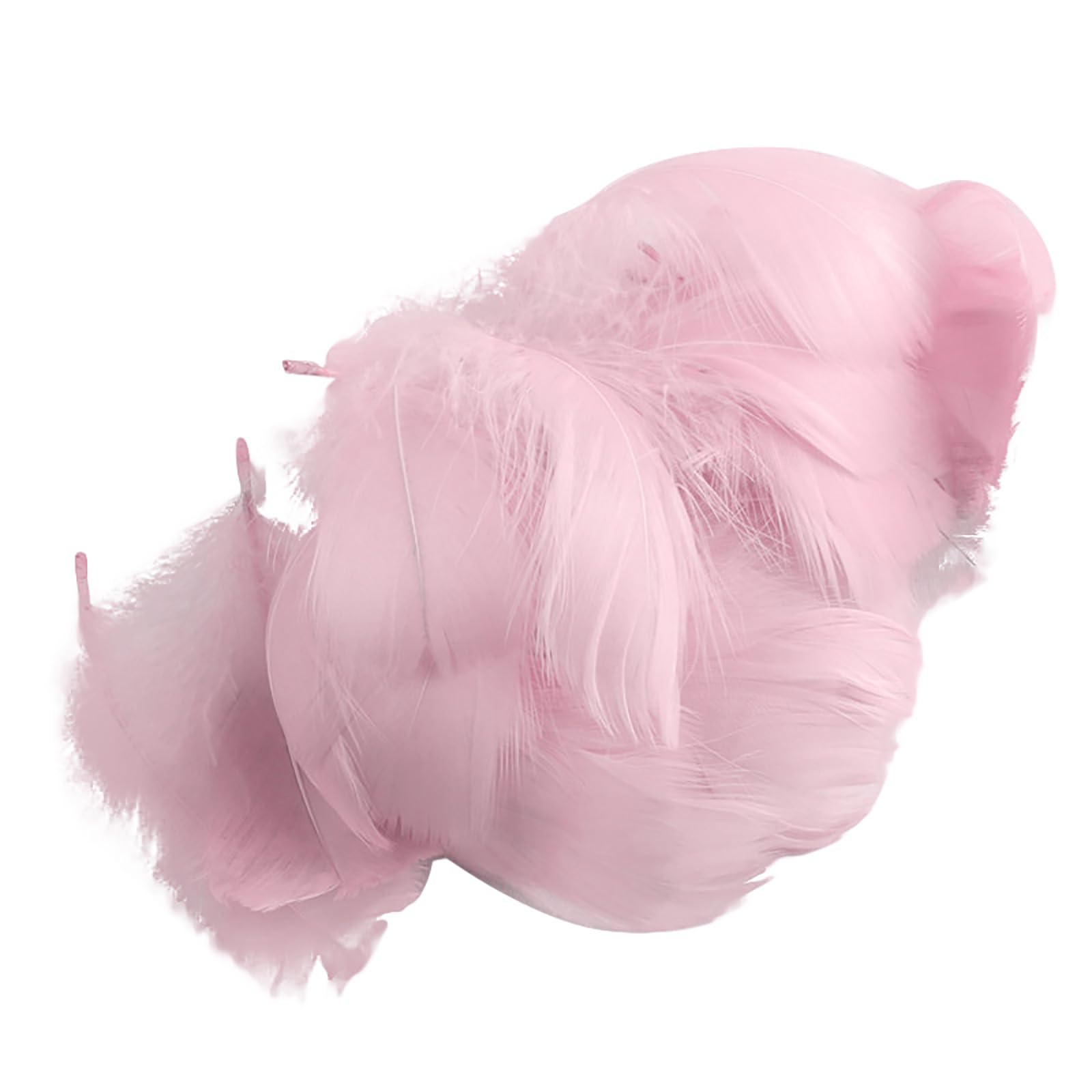 Jazuaiao 100pcs Multiple Color Feather for Transparent Bobo-Balloon Filled Birthday Wedding Decoration Flower Arrangement Feather Filler