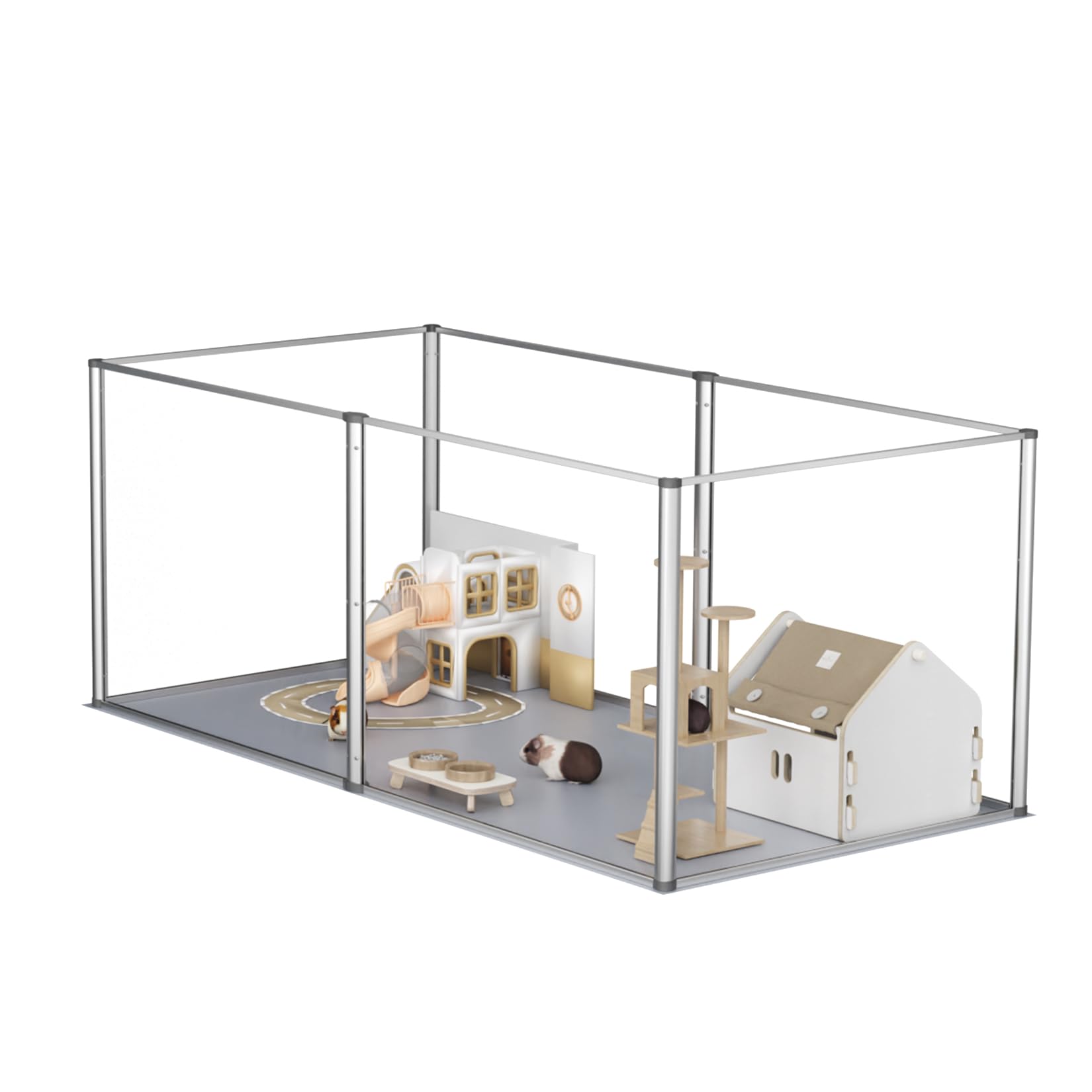 Uitbreiding voor de buitenren voor cavia's | Omlet