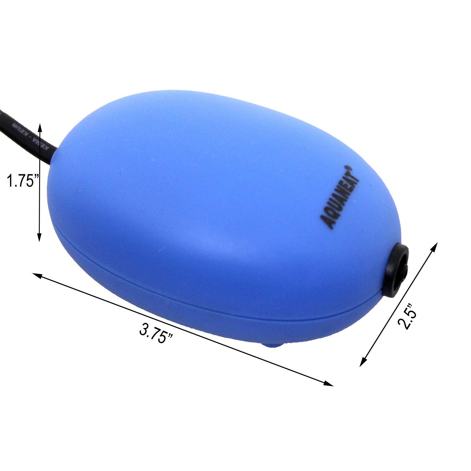 AQUANEAT Aquarium Air Pump, 10 Gallon Fish Tank Air Pump, 40 GPH Oxygen