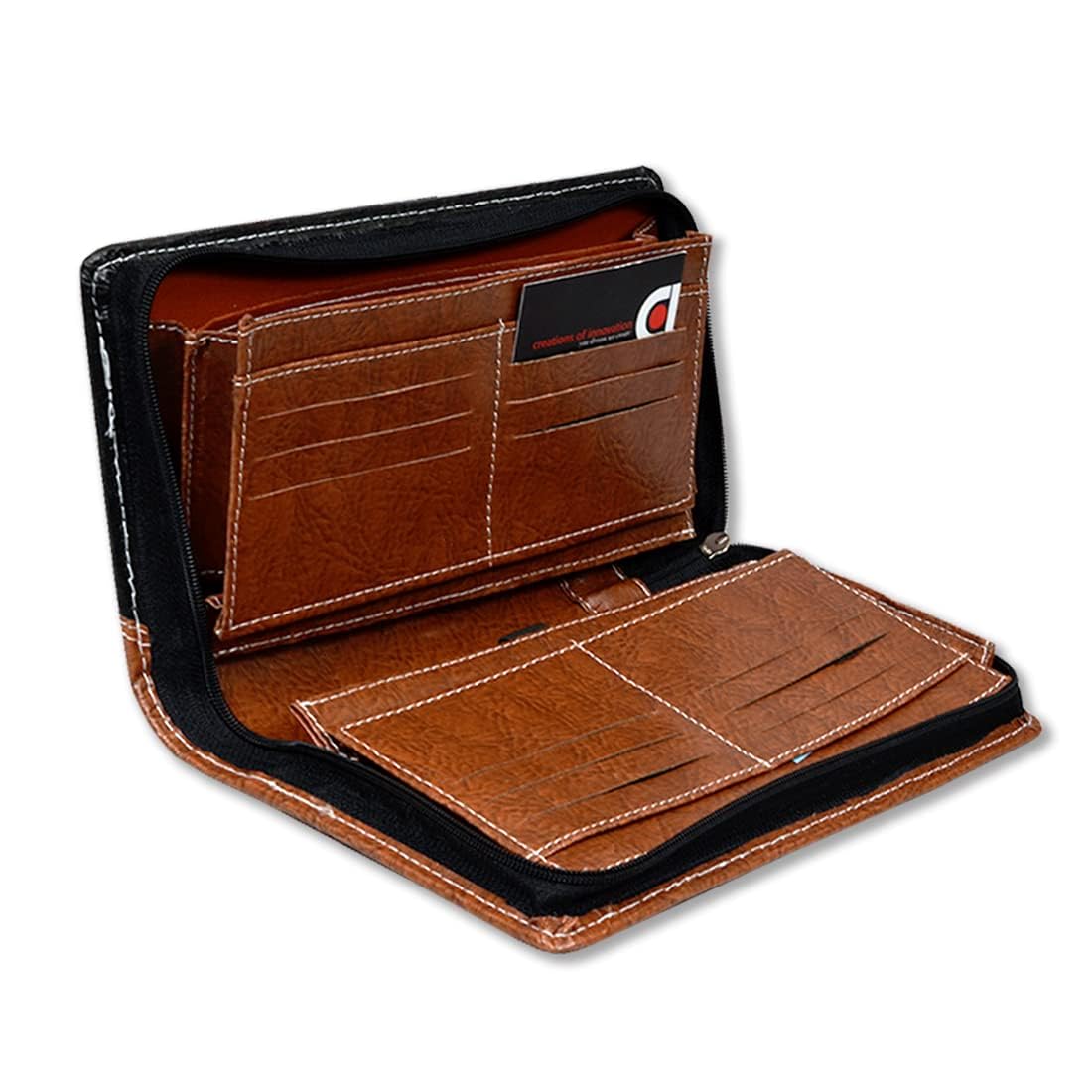 COI Vegan Leather Checkbook Cover for Men & Women Checkbook Holder Wallet RFID Blocking | Set of 3… 1