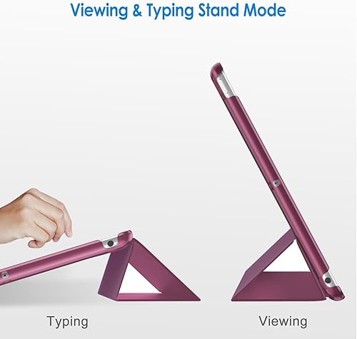 Vista 96 de JETech Funda para iPad (9.7 pulgadas, modelo 2018/2017, 6ª/5ª generación), Smart Cover Auto Wake/Sleep (verde azulado)