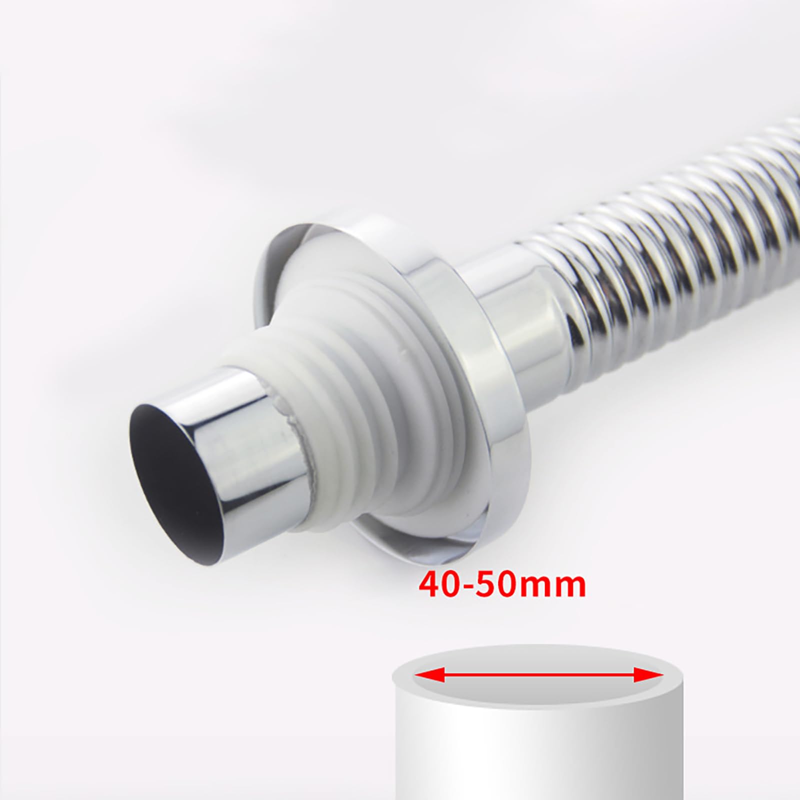 Sifon Lavabo con Abertura de Limpieza,Resistente Olores,Altura Ajustable,Sifon Cocina Fregadero con Instalación Sencilla,Normalizado 11/4"
