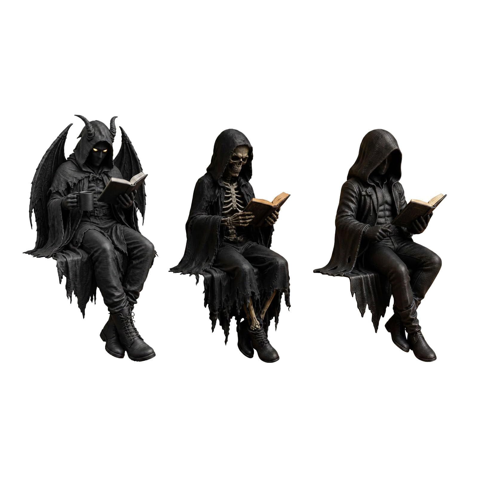 Dark Fantasy Gothic Characters Collectible Statue for Home Decor and Art Enthusiasts