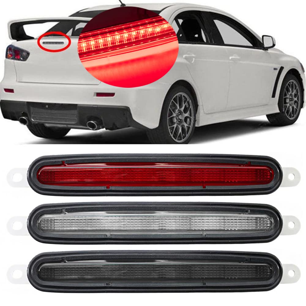 TOTMOX Car Rear Tail Light Third Brake Lamp LED High Mount Brake Light 8334A014; 8334A065 Compatible with MITSUBISHI GALANT LANCER