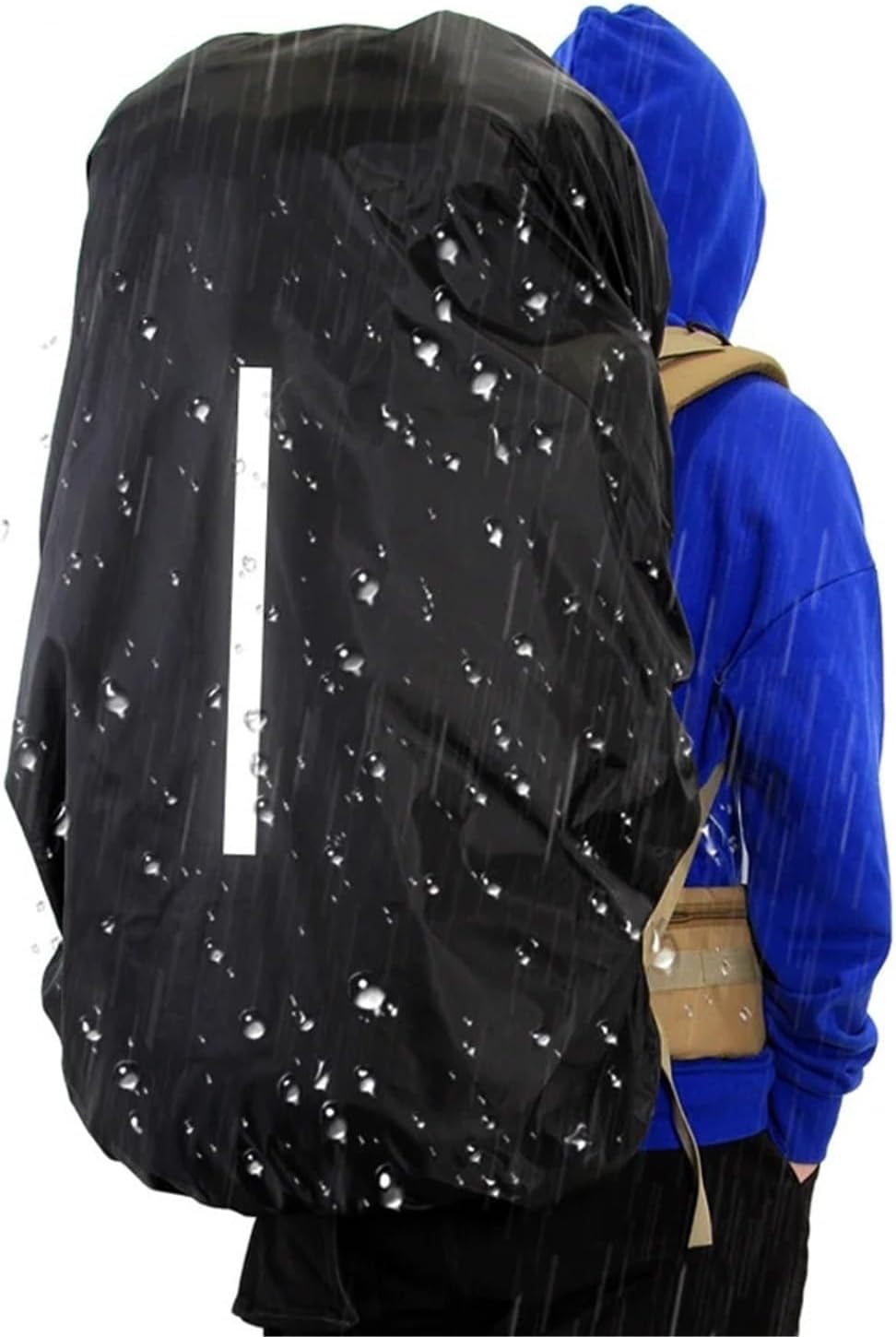 Practical Backpack Rain Shield Waterproof Sun-Protected Bag Outdoor Camping Hiking Protective Cover for Outdoor