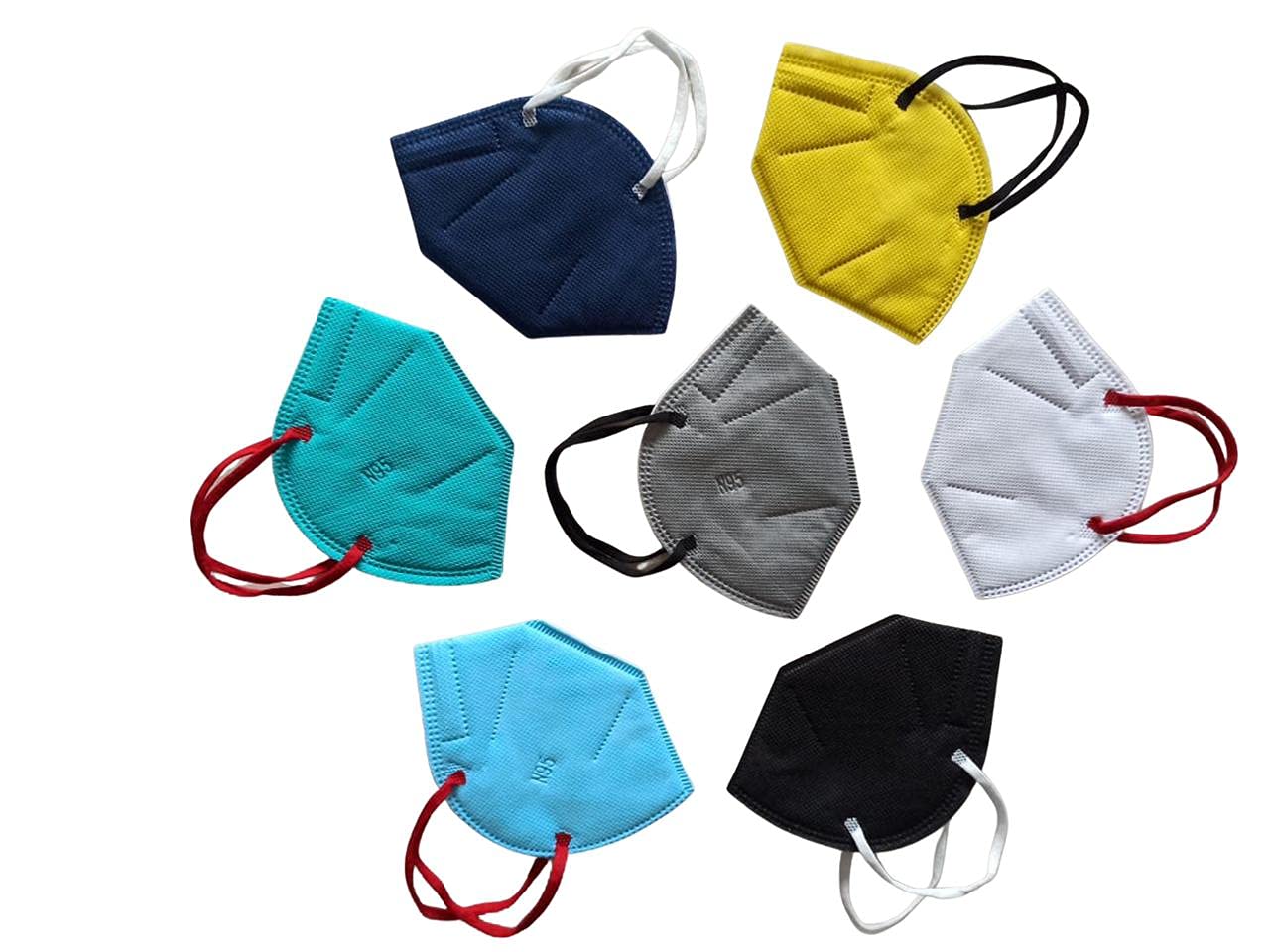 VE-MARUSH (PACK OF 16 Face Mask For Men, Women Multicolor N95 5 Layer Breathable, Washable And Reusable Cotton Cloth Face Mask For Men, Boys, Women, Ladies, Kids, Bikers, Rider Useful For Pollution (B094166YLV) Amazon Price History, Amazon Price Tracker
