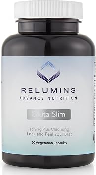 Relumins Glutathione Capsules 90 Vegan Capsules with L-Glutathione, Green Coffee Bean, Raspberry & Green Cha Extract Antioxidant Wellness Supplement for Radiant, Healthy Skin