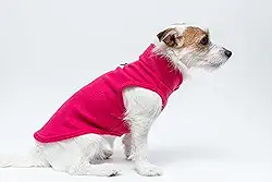 Roupa para Cachorros e Gatos,Roupas Pet Soft, Roupa para Pet, Roupa para Frio (Rosa, 6)