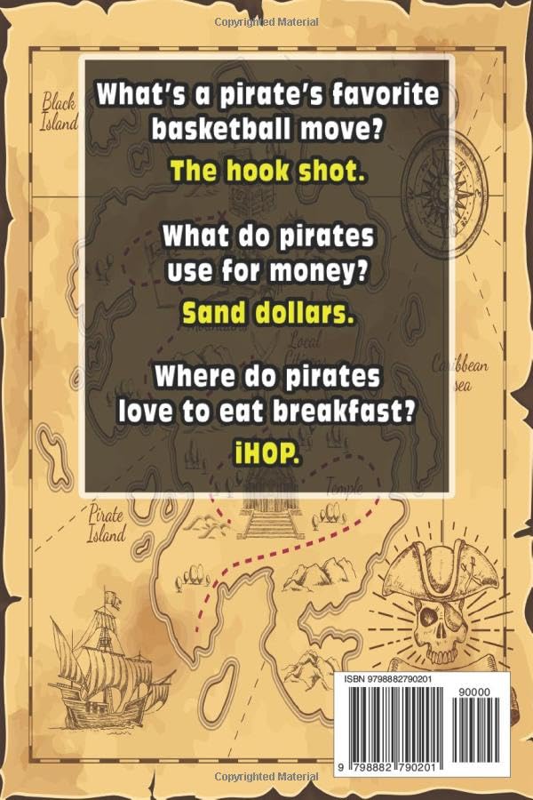 Pirate Joke Book for Kids: 300 Most Treasured Pirate Jokes for Kids (Biggest Joke Books for Kids)