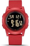 Montre de sport numérique pour hommes LED Écran Grand visage Montres militaires pour hommes Imperméable Casual chronomètre lumineux Alarme simple Army Watch Fashion Wrist Watch pour hommes