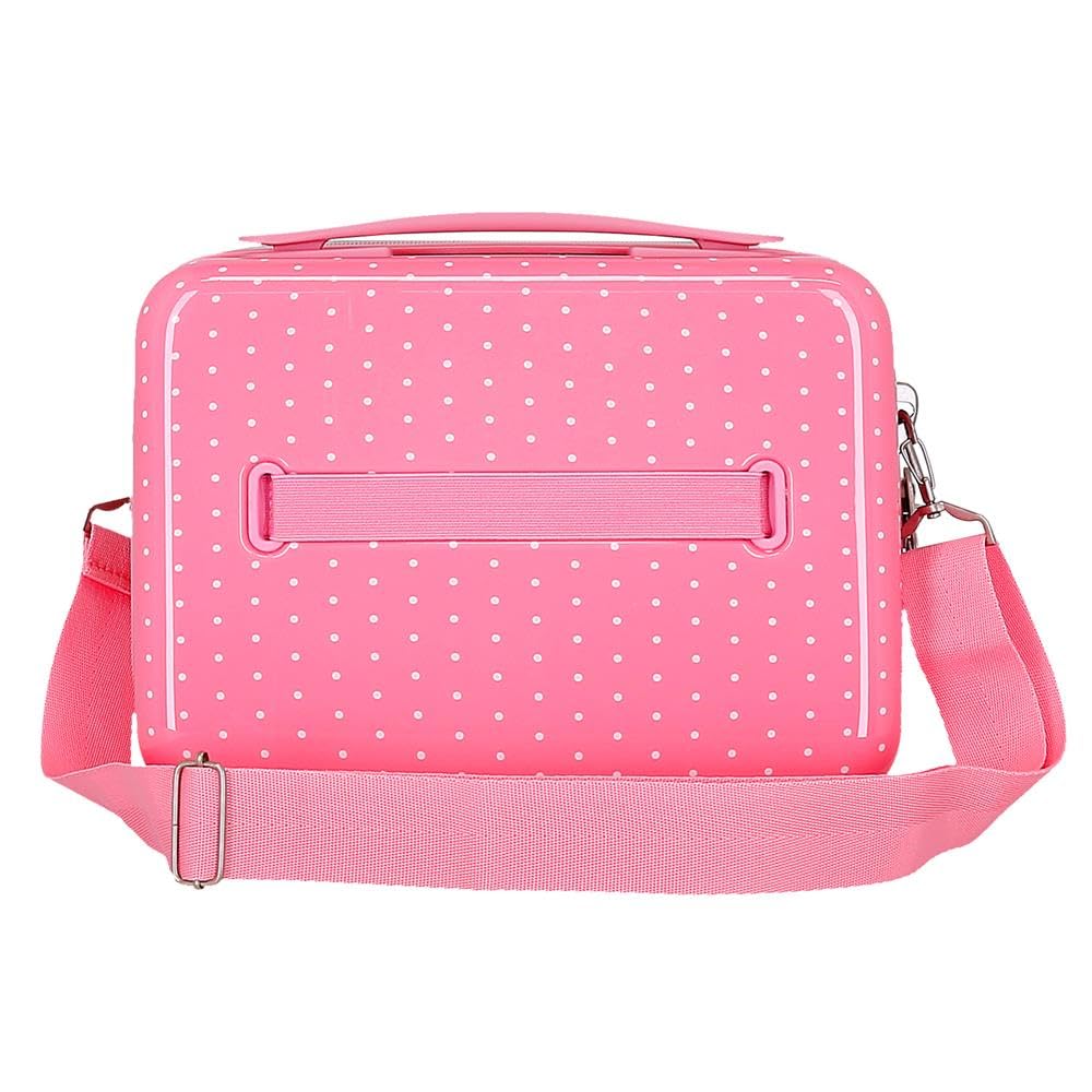 Pepe Jeans Alenka Rosa Nececer Adaptable Rosa 29x21x15 cms Rígido ABS 9,14L 0,83 kgs by Joumma Bags