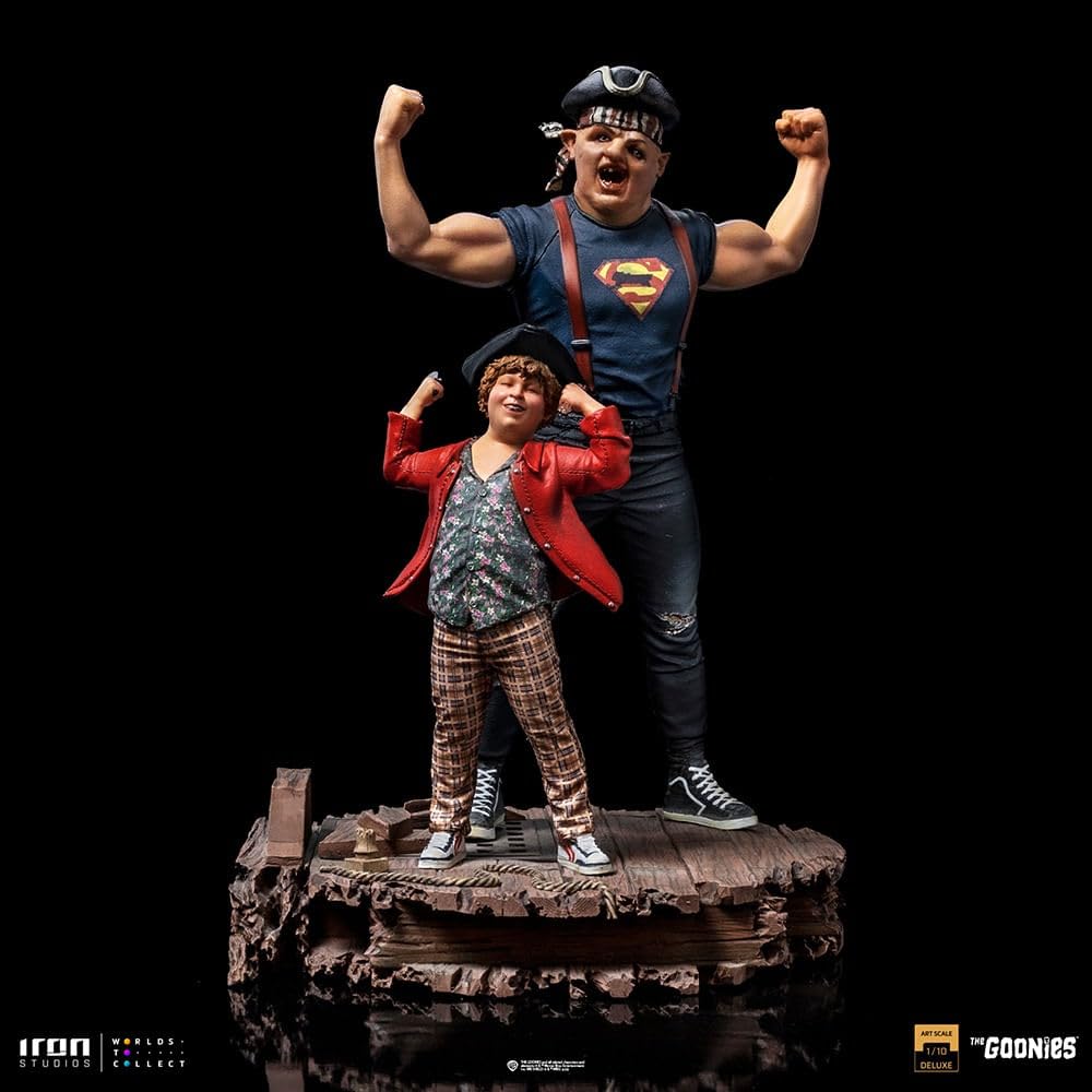 Sloth and Chunk (regular) 1/10 - The Goonies - Iron Studios