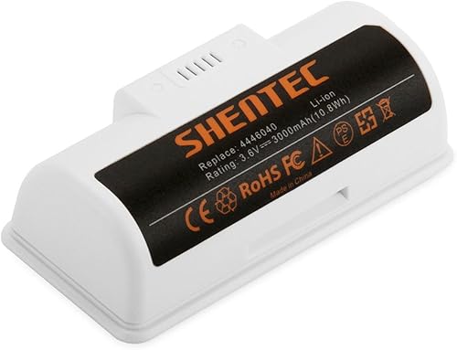 Shentec Batería de repuesto de 3.6 V 3000 mAh compatible con iRobot Braava Jet 240 Robots de limpieza de piso, batería de iones de litio de 3.6 V