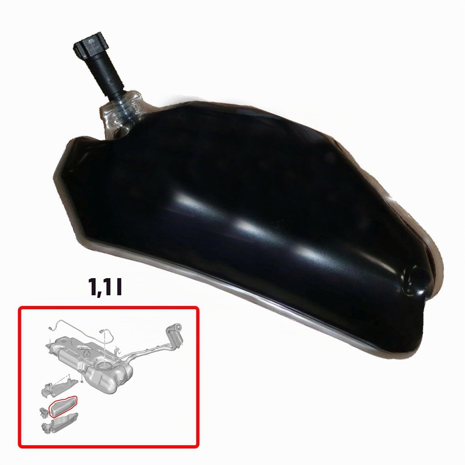 Pouch Serbatoio Additivo Pochette di Cera Fap Filtro Antiparticolato compatibile con C3 Aircross C3 Picasso C4 Cactus C-Elysée 2008 208 207 301 1.5 1.6 HDi 9678033680 1500RZ