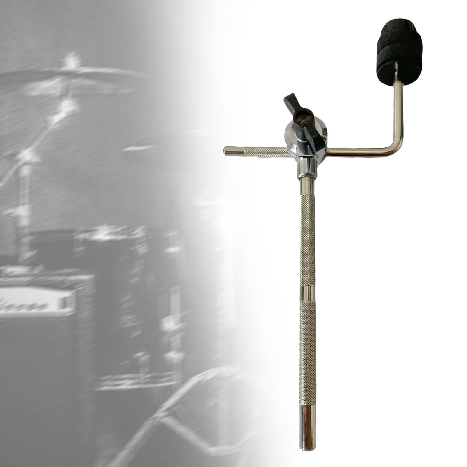 Supporto per piatti, attacco hardware per braccio piatto, robusto supporto per piatti con asta a L per parti di batteria, accessori per, 27.5 Cm