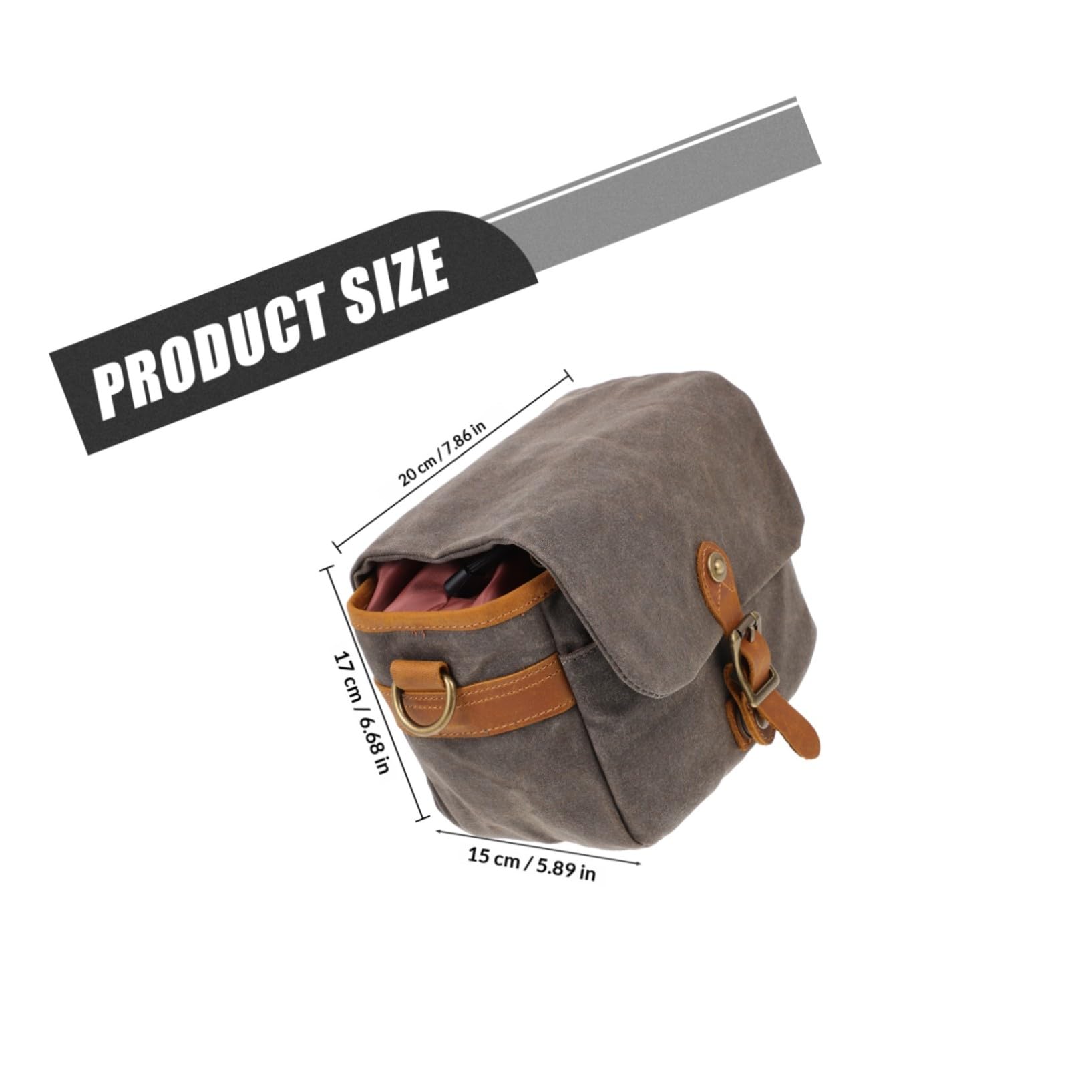 Borsa Porta-fotocamera Antiurto Militare Verde, Custodia Compatta per Fotocamere Dslr e Mirrorless Scomparti Separati, Borsa Portatile per Esterni e Viaggi Fotografici