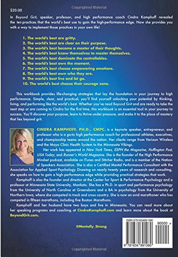 Beyond Grit Workbook: Exercises for Gaining the High-Performance Edge