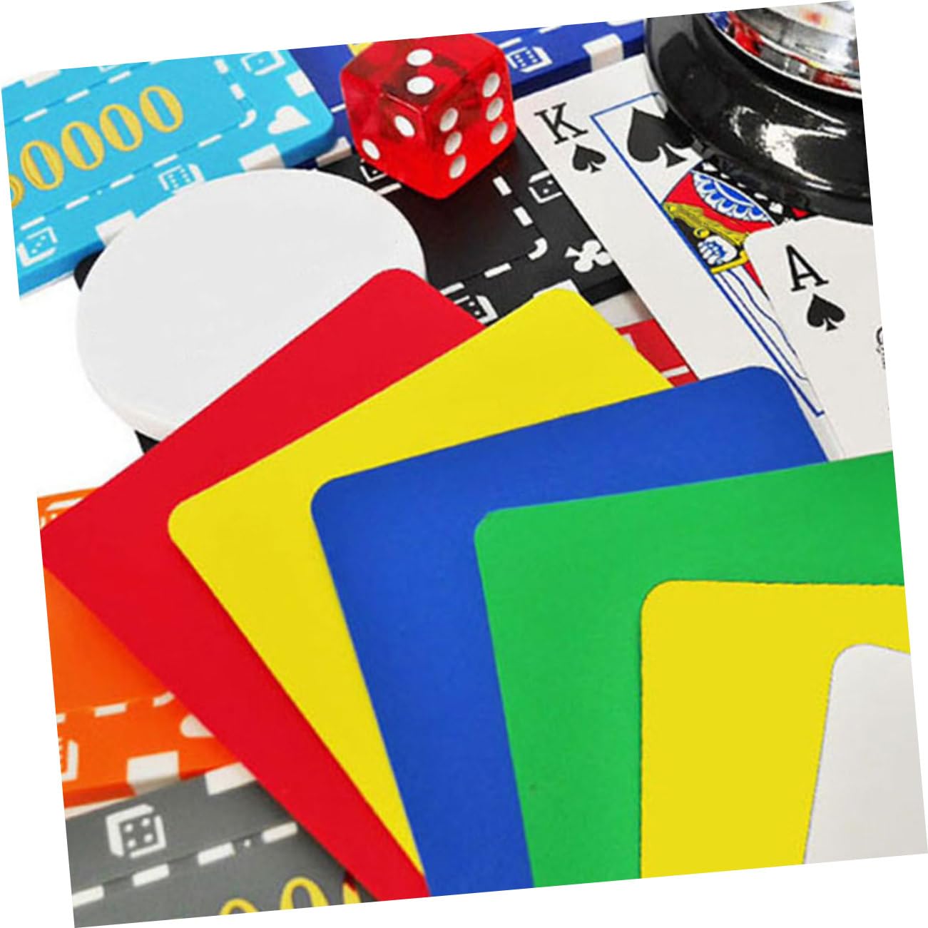 BESPORTBLE 4sets 5pcs Poker Cut Cards Professional Plastic Dispensers for Card Games Easy to Use Accessories for Game Tables for Friends and Family Gatherings 5pcs*4