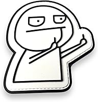 Vista 19 de Jestik - Parche de PVC, parches divertidos, parche táctico humorístico de moral con cierre de gancho y bucle, parches lindos para mochilas